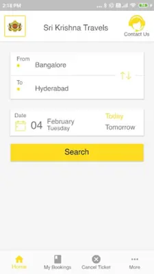 Sri Krishna Travels android App screenshot 6